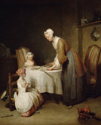 The Grace by Jean Baptiste Simeon Chardin